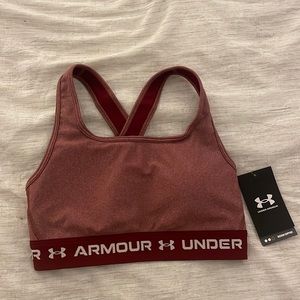 Red UNDER ARMOUR (S) SportsBra (New w/ Tags)